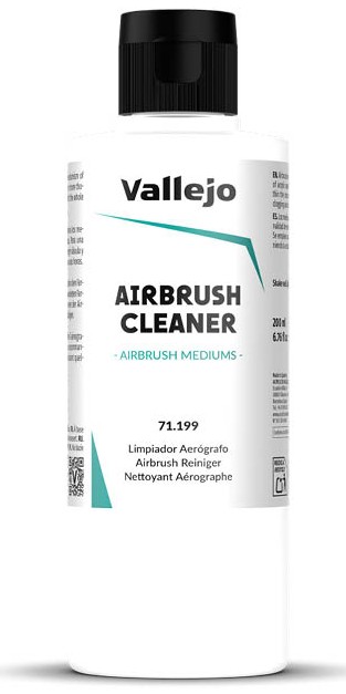 Vallejo Airbrush Cleaner – Detergente per aerografo, 200 ml