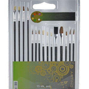 Set 15 pennelli – pittura e ritocchi di modelli 3D
