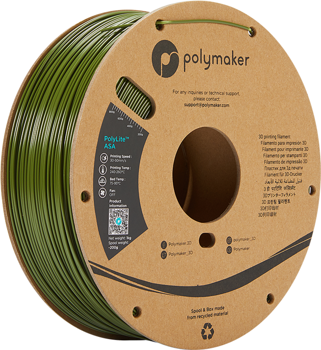 Polymaker ASA (PolyLite) — 1 kg / 1,75 mm