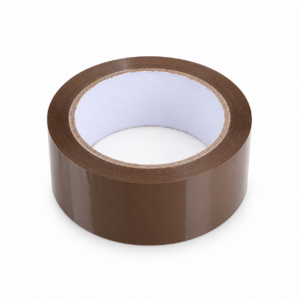 Un rotolo di nastro da imballaggio Pavo marrone, 50 mm × 66 m