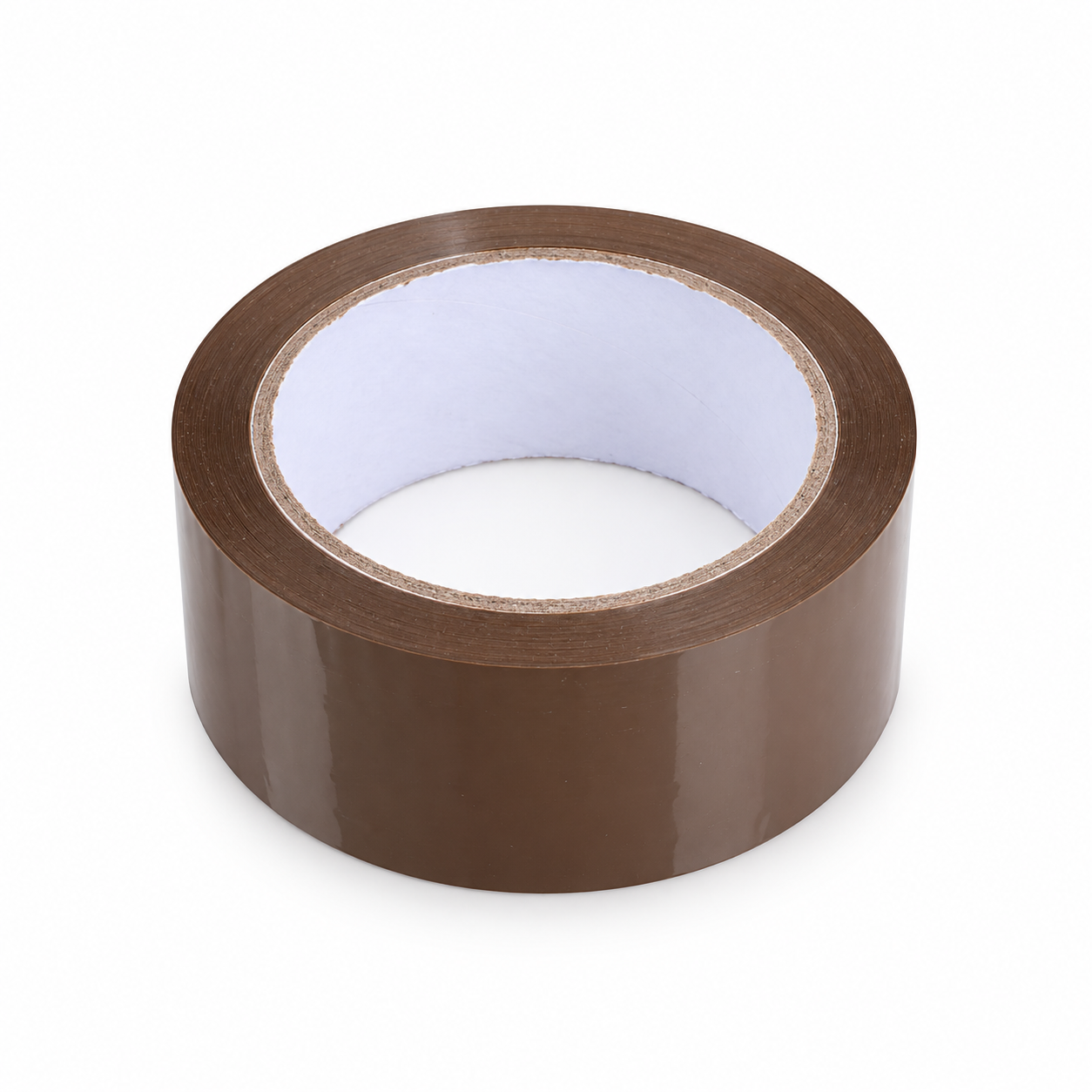 Un rotolo di nastro da imballaggio Pavo marrone, 50 mm × 66 m